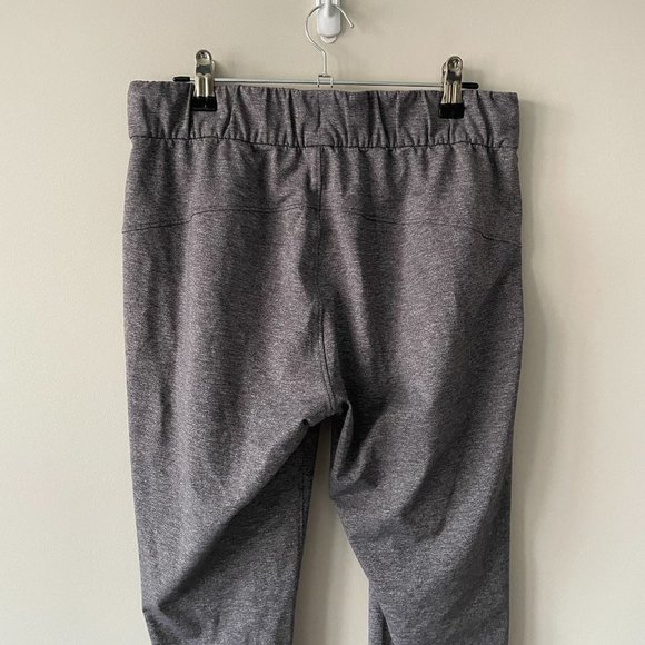 LULULEMON On The Fly Pant 28" Mid Rise Heathered Black Gray 6 - Picture 8 of 8